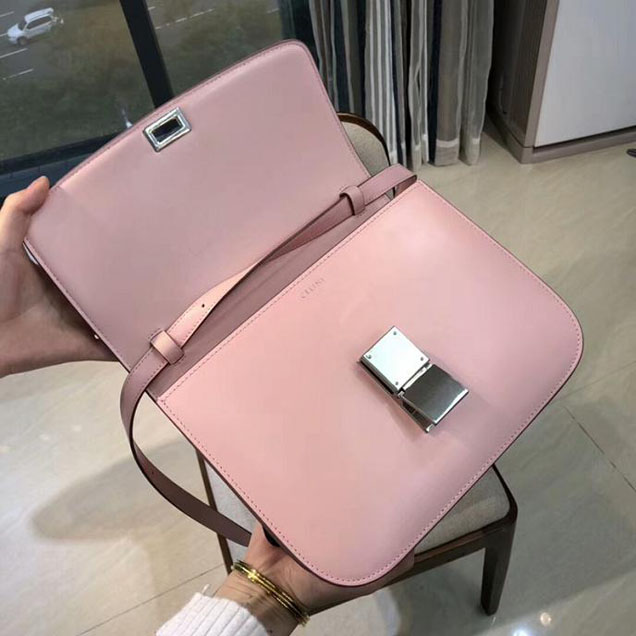 Celine Medium Classic Box Bag Pink