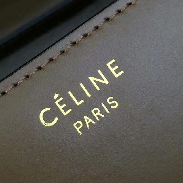 Celine Medium Classic Box Bag Brown