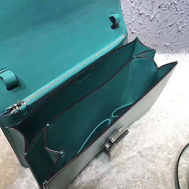 Celine Medium Classic Box Bag Appel Green