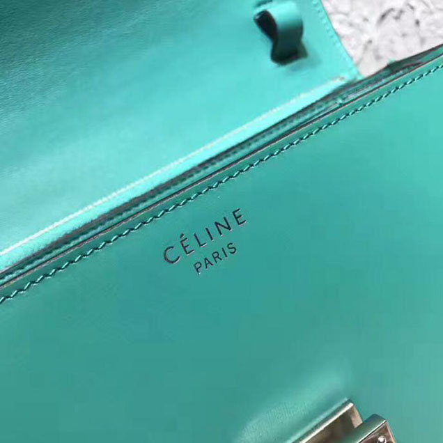 Celine Medium Classic Box Bag Appel Green