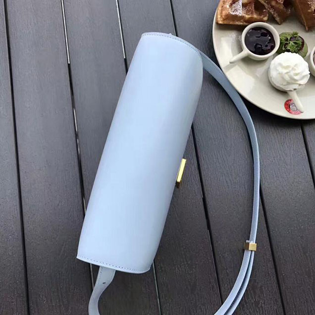 Celine Medium Classic Box Bag Baby Blue