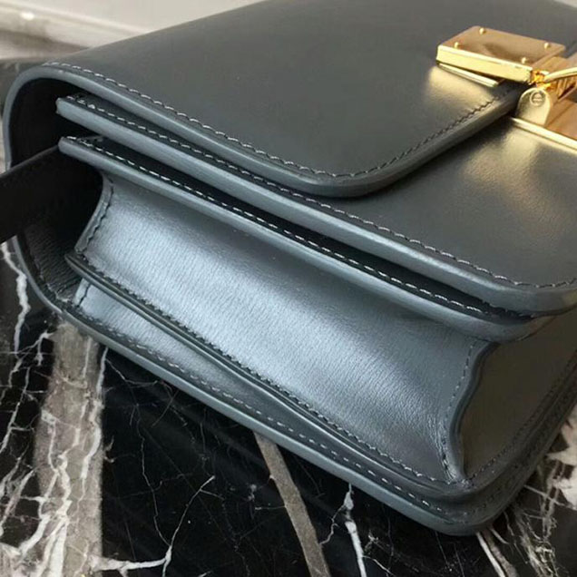 Celine Small Classic Box Bag 16cm Grey