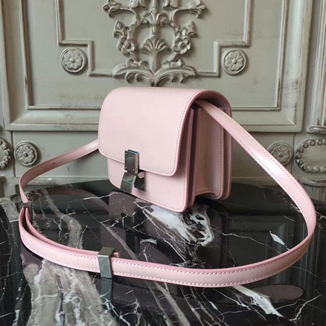 Celine Small Classic Box Bag 16cm Pink