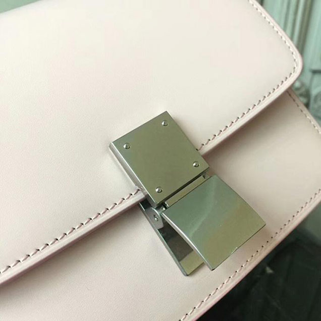Celine Small Classic Box Bag 16cm Pink