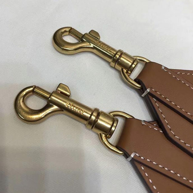 Celine Seau Sangle Bag Camel