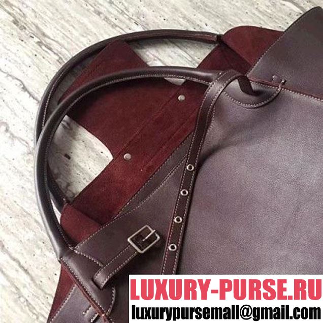 Celine Medium Big Bag in Smooth Calfskin Oak Blood 2018 (SLP-7112010 )