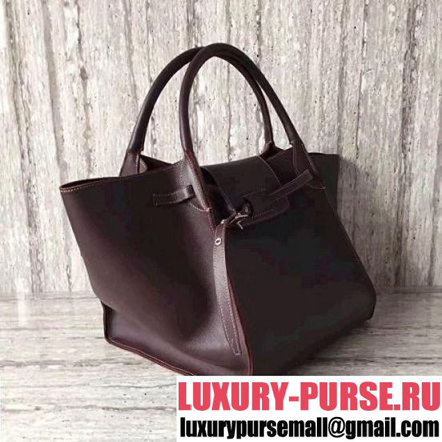 Celine Medium Big Bag in Smooth Calfskin Oak Blood 2018 (SLP-7112010 )