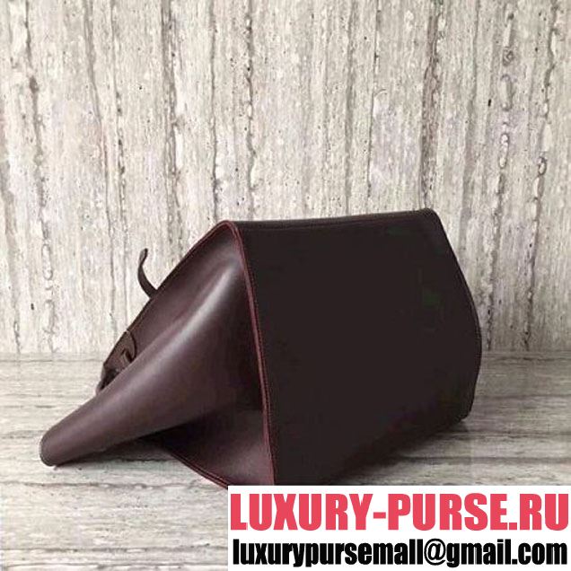 Celine Medium Big Bag in Smooth Calfskin Oak Blood 2018 (SLP-7112010 )