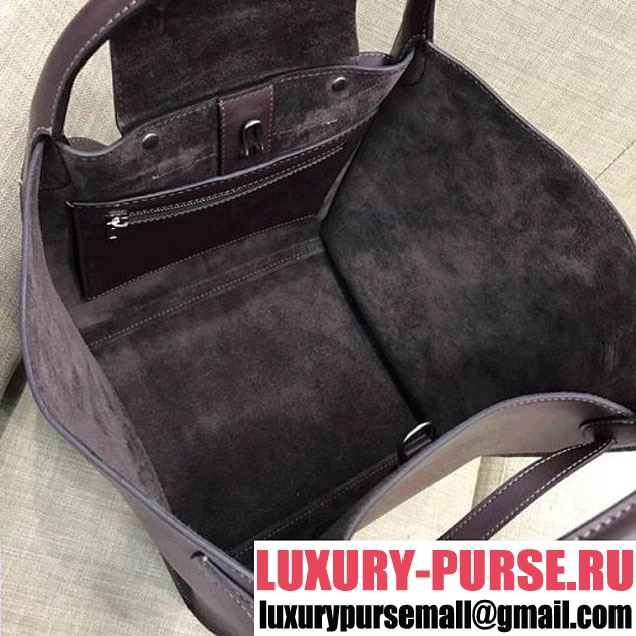 Celine Small Big Bag With Long Strap in Smooth Calfskin Dark Burgundy 2018 (1A021-7120603 )