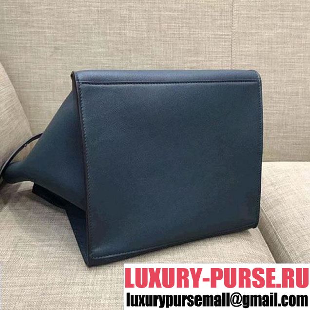Celine Small Big Bag With Long Strap in Smooth Calfskin Dark Green 2018 (1A021-7120604 )