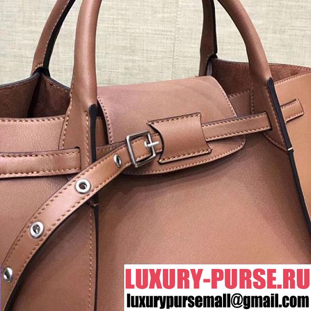 Celine Small Big Bag With Long Strap in Smooth Calfskin Brown 2018 (1A021-7120605 )