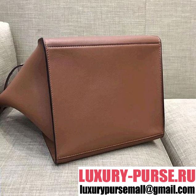Celine Small Big Bag With Long Strap in Smooth Calfskin Brown 2018 (1A021-7120605 )