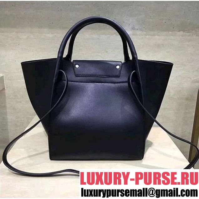 Celine Small Big Bag With Long Strap in Smooth Calfskin Black 2018 (1A021-7120606 )