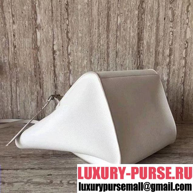 Celine Small Big Bag With Long Strap in Smooth Calfskin White 2018 (SLP-7120608 )
