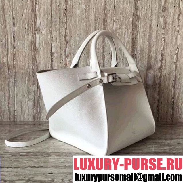 Celine Small Big Bag With Long Strap in Smooth Calfskin White 2018 (SLP-7120608 )