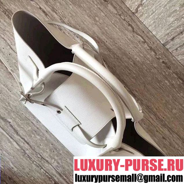 Celine Small Big Bag With Long Strap in Smooth Calfskin White 2018 (SLP-7120608 )
