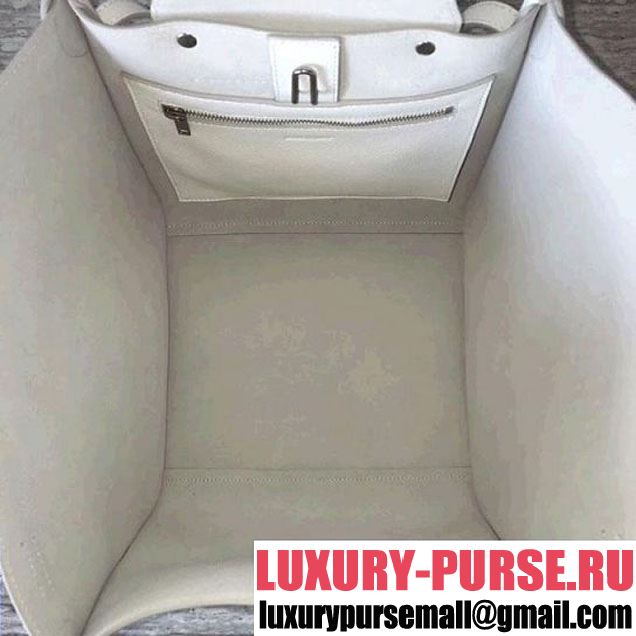 Celine Small Big Bag With Long Strap in Smooth Calfskin White 2018 (SLP-7120608 )