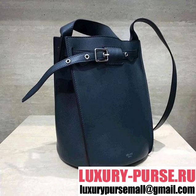 Celine Big Bag Bucket Bag With Long Strap in Smooth Calfskin Amazone 2018 (1A021-7120610 )