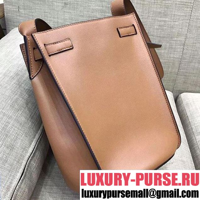 Celine Big Bag Bucket Bag With Long Strap in Smooth Calfskin Brown 2018 (1A021-7120613 )