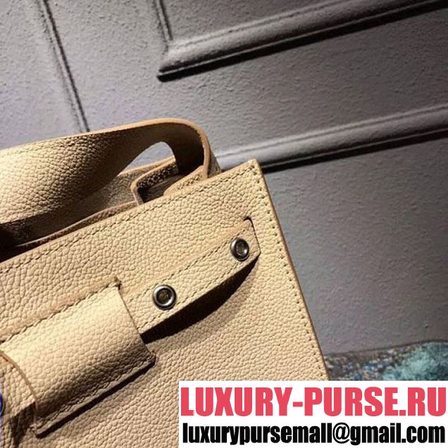 Celine Big Bag Bucket Bag With Long Strap in Grained Calfskin Beige 2018 (OZZ-8011827 )