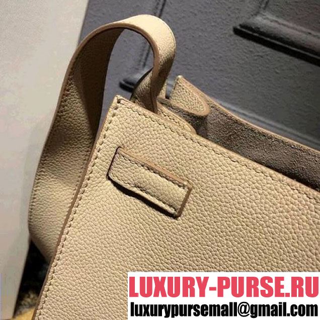 Celine Big Bag Bucket Bag With Long Strap in Grained Calfskin Beige 2018 (OZZ-8011827 )