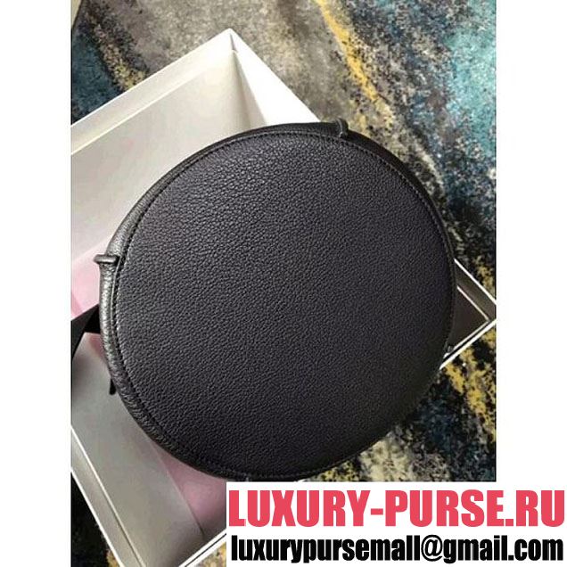 Celine Big Bag Bucket Bag With Long Strap in Grained Calfskin Black 2018 (OZZ-8011826 )