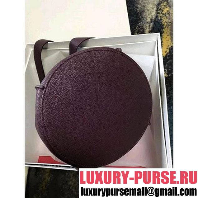 Celine Big Bag Bucket Bag With Long Strap in Grained Calfskin Oak Blood 2018 (OZZ-8011825 )