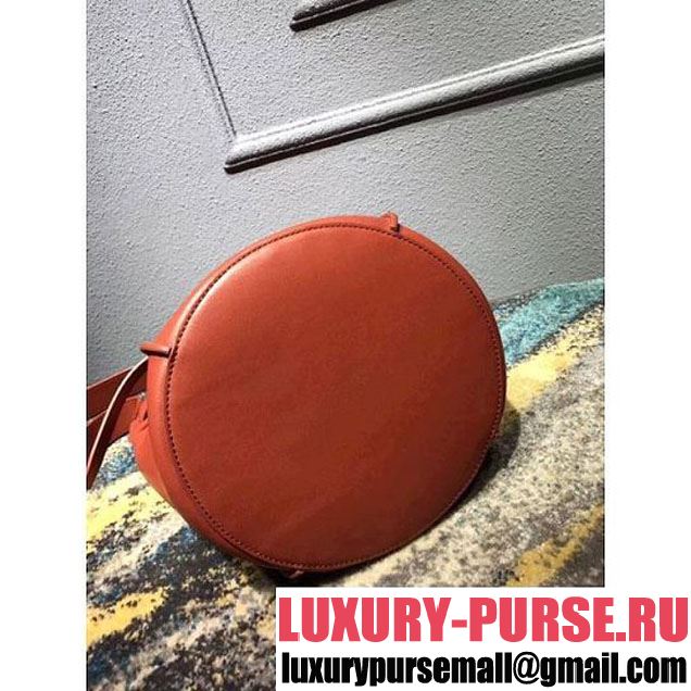 Celine Big Bag Bucket Bag With Long Strap in Smooth Calfskin Orange 2018 (OZZ-8011823 )