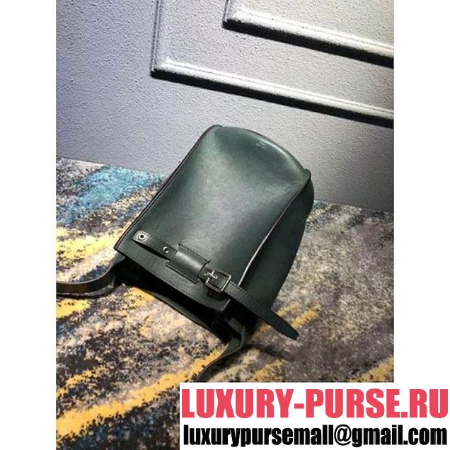 Celine Big Bag Bucket Bag With Long Strap in Smooth Calfskin Green 2018 (OZZ-8011822 )