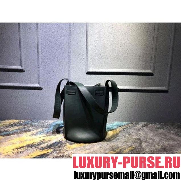 Celine Big Bag Bucket Bag With Long Strap in Smooth Calfskin Green 2018 (OZZ-8011822 )