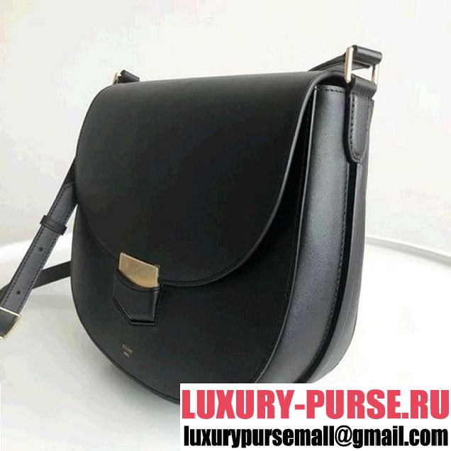 Celine Medium Trotteur Bag in Smooth Calfskin Black 2018 (ALI-8012633 )