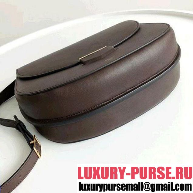 Celine Large Trotteur Bag in Smooth Calfskin Deep Brown 2018 (ALI-8012630 )