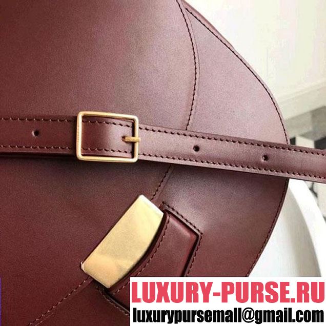 Celine Large Trotteur Bag in Smooth Calfskin Burgundy 2018 (ALI-8012628 )