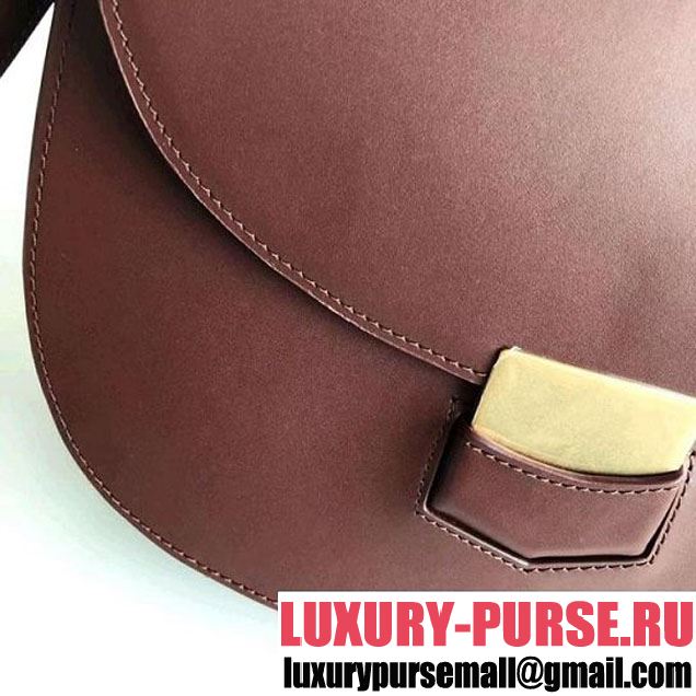 Celine Large Trotteur Bag in Smooth Calfskin Burgundy 2018 (ALI-8012628 )