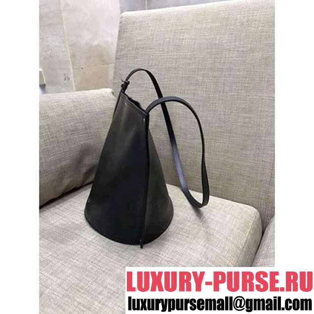Celine Calfskin Studs Cabas Bag Black (1A021-8012903 )