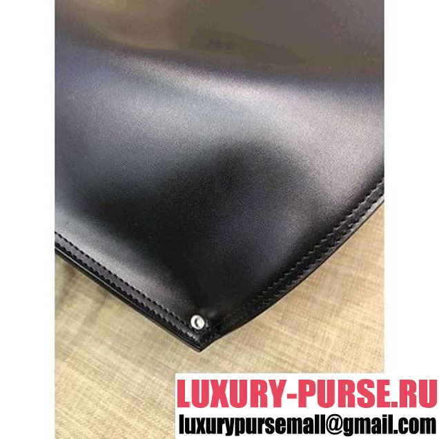 Celine Calfskin Studs Cabas Bag Black (1A021-8012903 )
