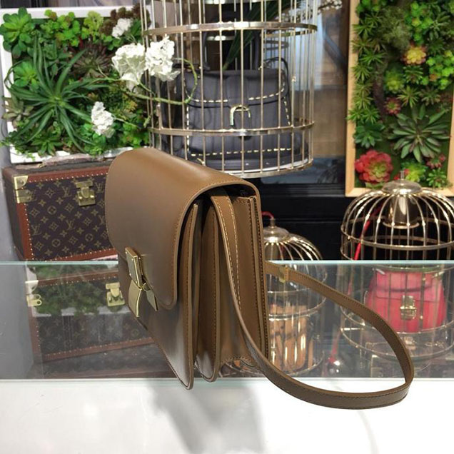 Celine Classic Box Bag Smooth Calfskin Spring Summer 2018 Collection Tan