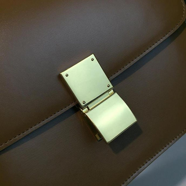 Celine Classic Box Bag Smooth Calfskin Spring Summer 2018 Collection Tan
