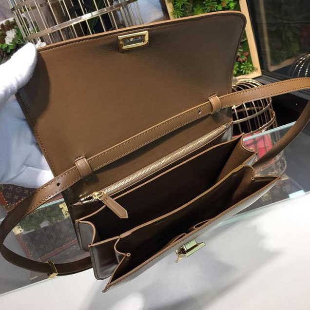 Celine Classic Box Bag Smooth Calfskin Spring Summer 2018 Collection Tan