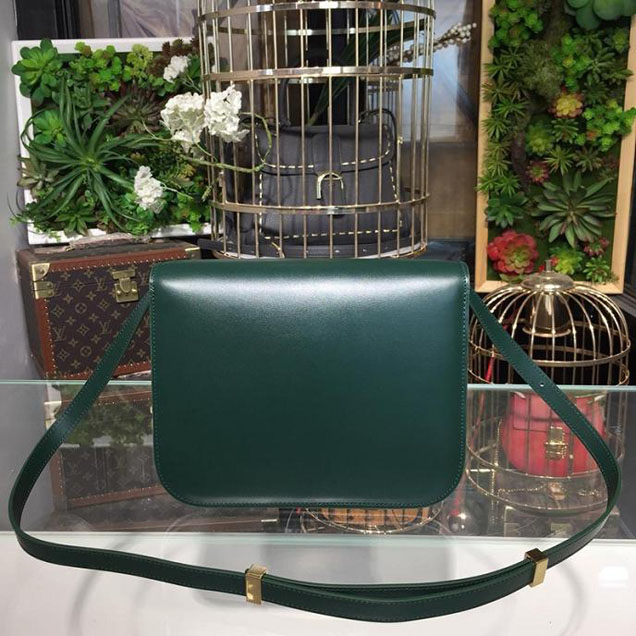 Celine Classic Box Bag Smooth Calfskin Spring Summer 2018 Collection Green