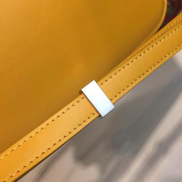 Celine Classic Box Bag Smooth Calfskin Spring Summer 2018 Collection Golden Yellow