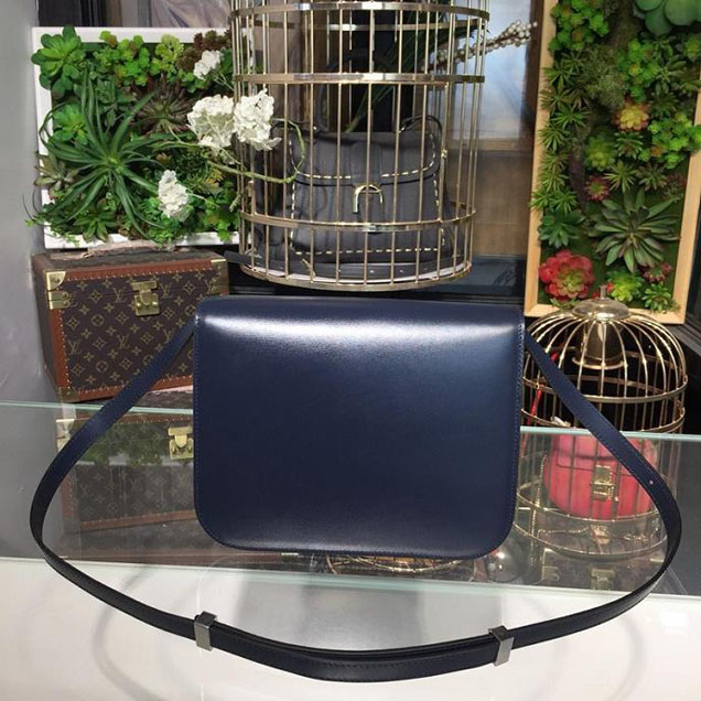 Celine Classic Box Bag Smooth Calfskin Spring Summer 2018 Collection Midnight Blue