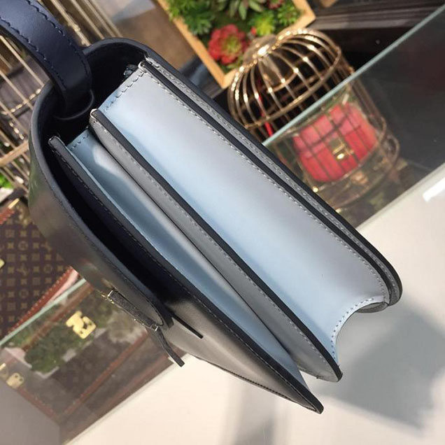 Celine Classic Box Bag Smooth Calfskin Spring Summer 2018 Collection Midnight Blue