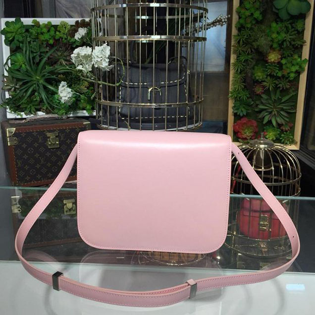 Celine Classic Box Bag Smooth Calfskin Spring Summer 2018 Collection Pink