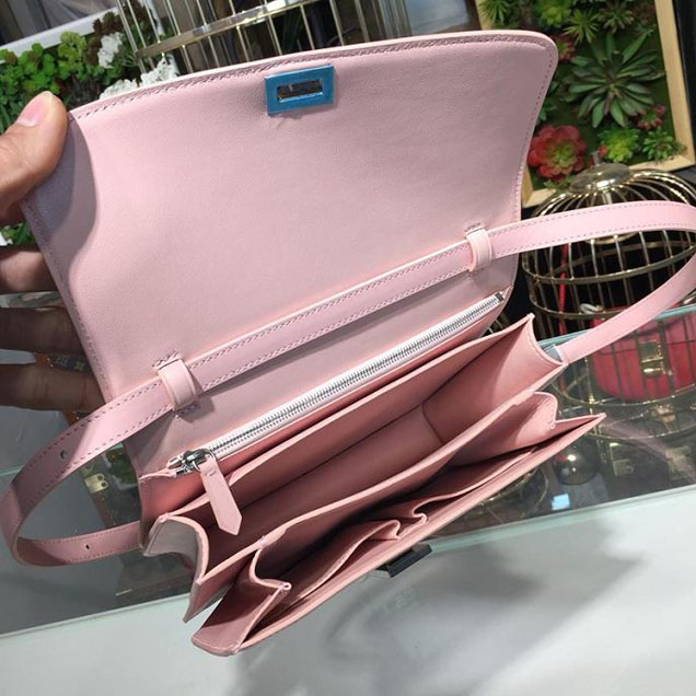 Celine Classic Box Bag Smooth Calfskin Spring Summer 2018 Collection Pink