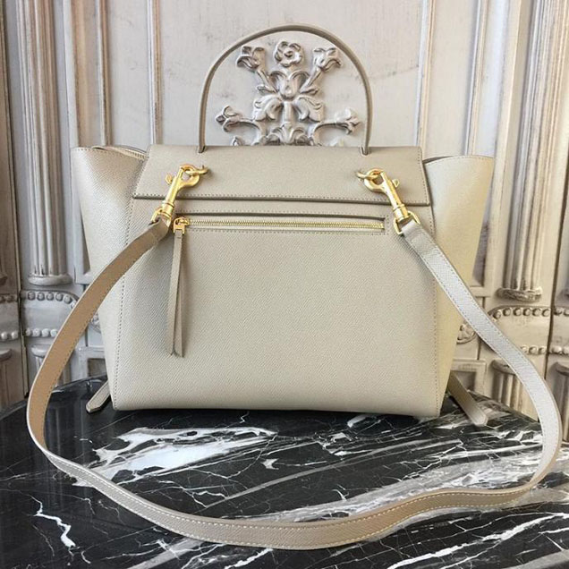 Celine Belt 28cm Bag Grained Calfskin Spring Summer 2018 Collection Beige