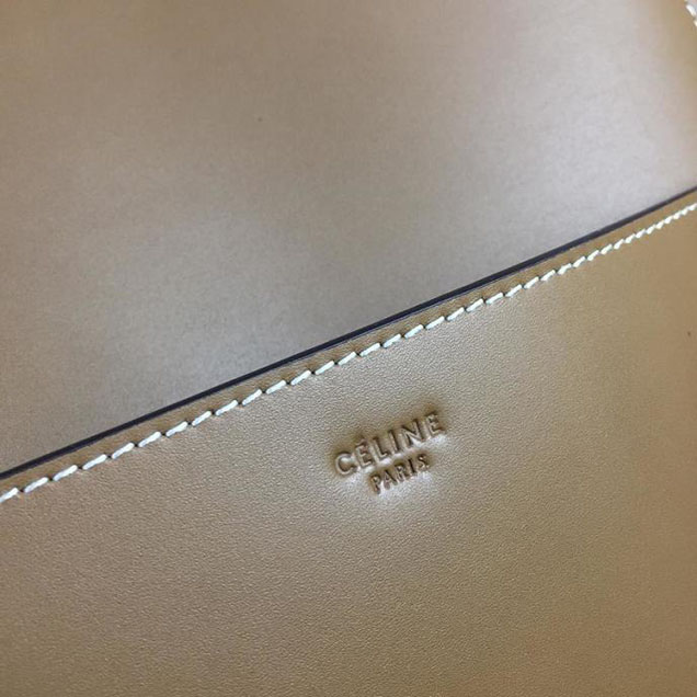 Celine Seau Sangle 24cm Large Bag Soft Grained Calfskin Leather Spring Summer 2018 Collection Tan