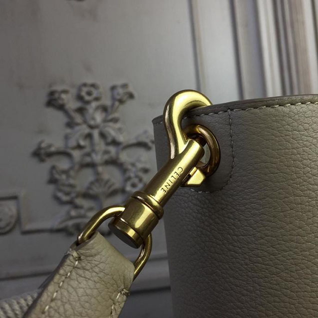 Celine Seau Sangle 20cm Small Bag Soft Grained Calfskin Leather Spring Summer 2018 Collection Dune