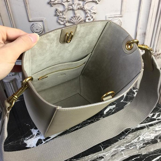 Celine Seau Sangle 20cm Small Bag Soft Grained Calfskin Leather Spring Summer 2018 Collection Dune