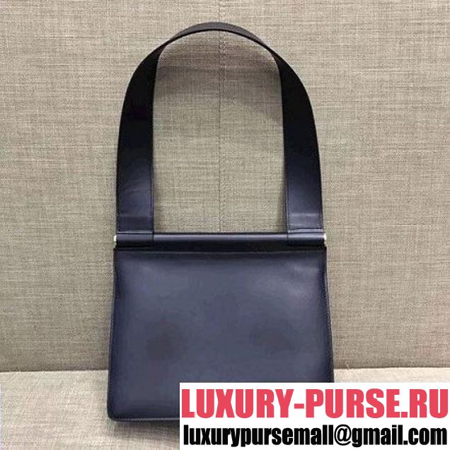 Celine Small Tab Bag in Satinated Natural Calfskin Black 2018 (1A021-8030214 )
